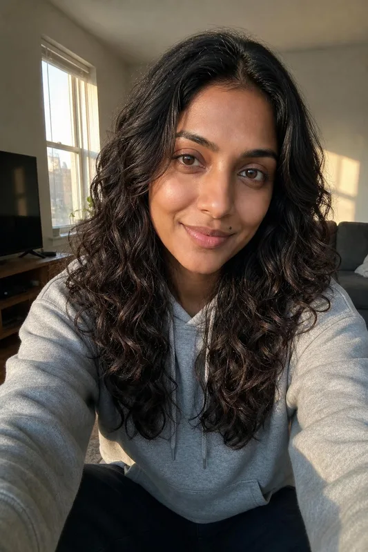 AI hairstyle preview made from the selfie