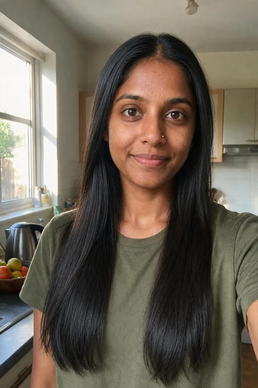 AI hairstyle preview made from the selfie