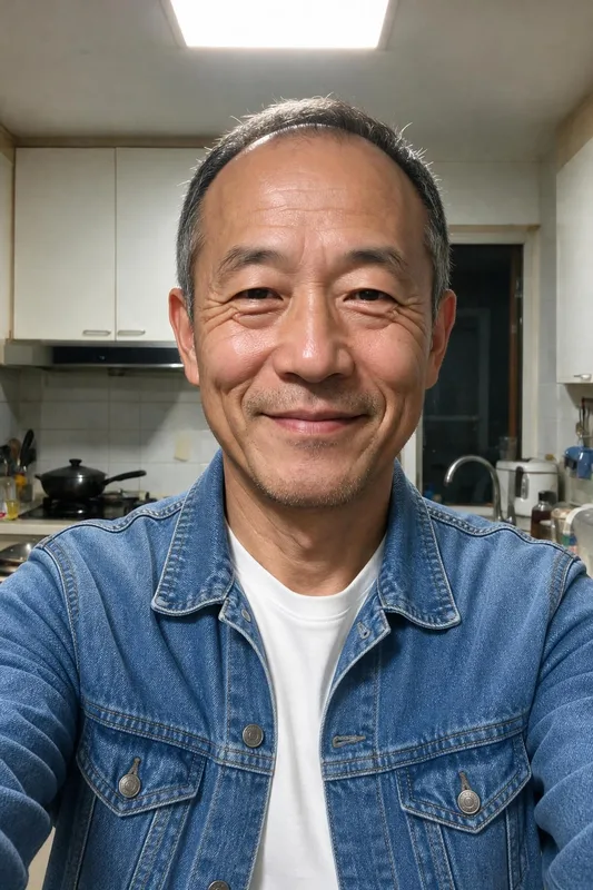 AI outfit try-on made from the selfie