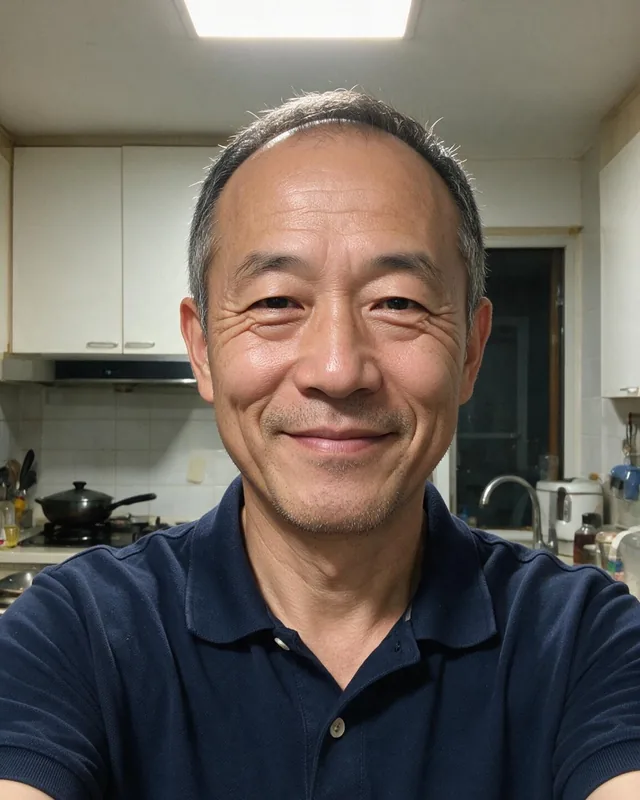 Selfie used as input