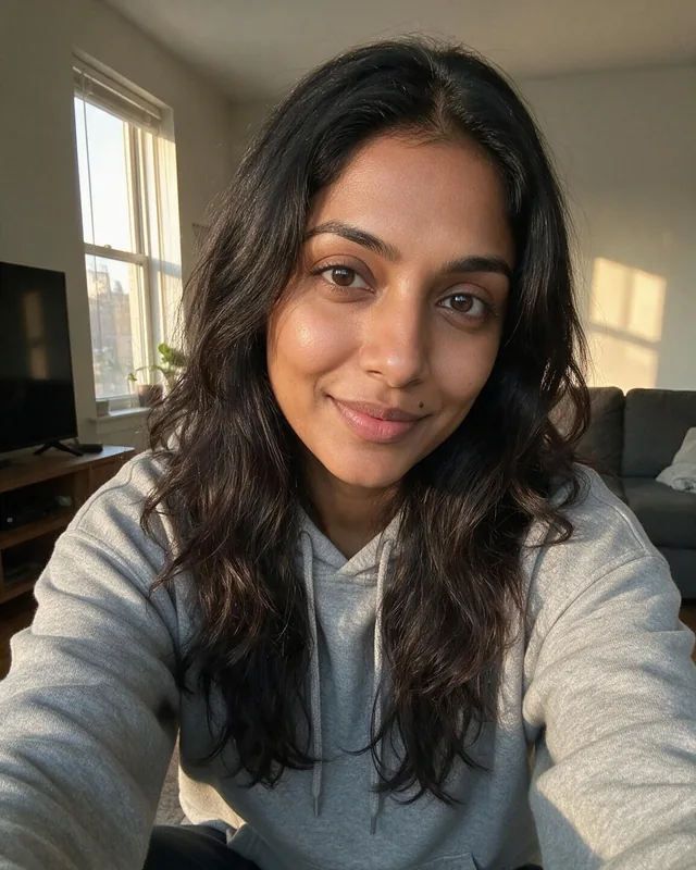 Selfie used as input