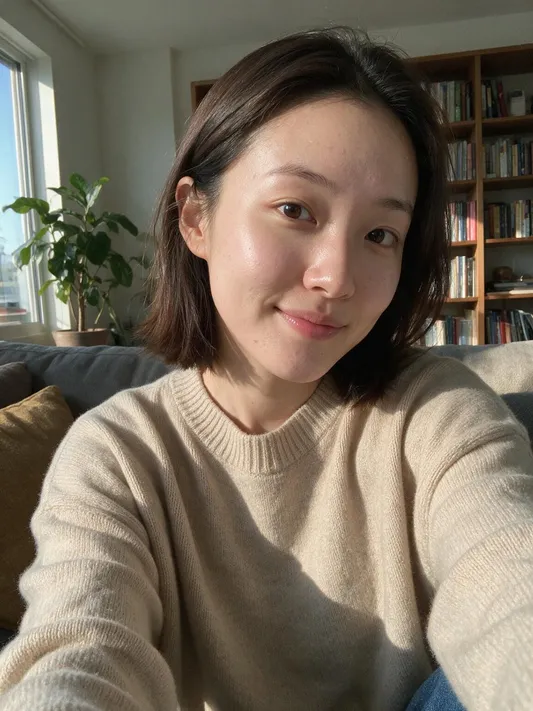 Selfie used as input