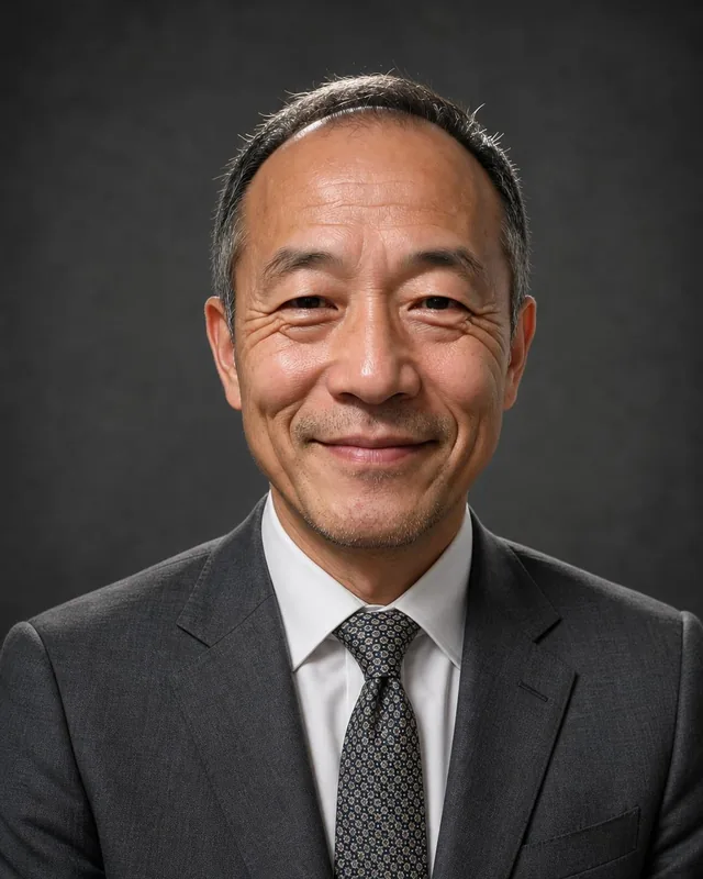 AI professional headshot made from the selfie
