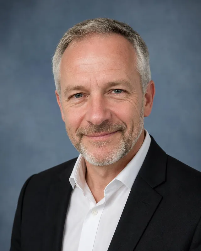 AI LinkedIn headshot made from the selfie