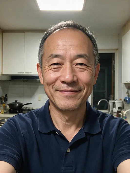 Selfie used as input