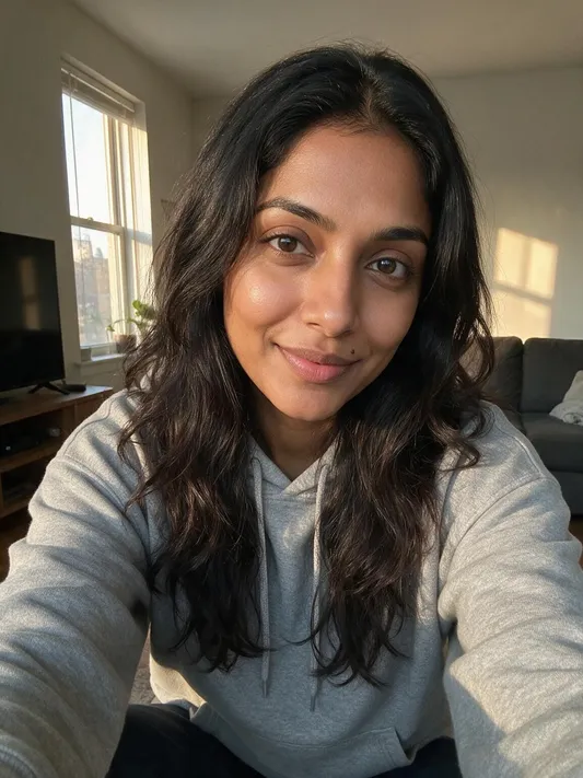 Selfie used as input
